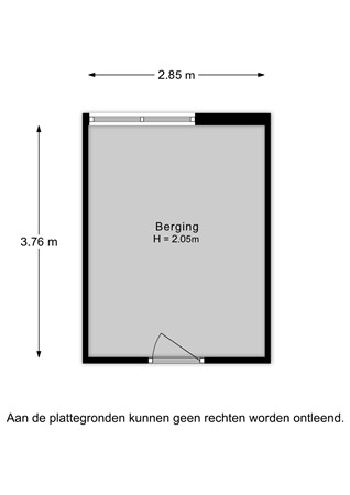 Floorplan - Kapershoek 42, 3085 EE Rotterdam